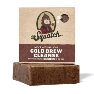 Dr. Squatch Men’s Cold Brew Cleanse Bar Soap 5OZ - New In Box.